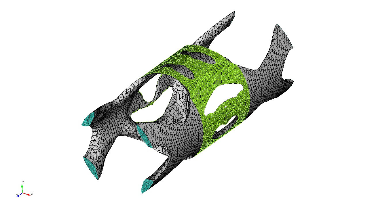 Target Mesh with BC